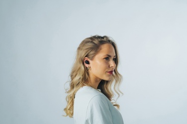 Logotrade promotional merchandise picture of: Urban Vitamin Palm Springs RCS rplastic ENC earbuds