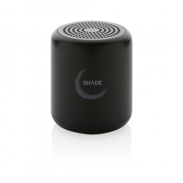 Logo trade business gift photo of: RCS certified recycled plastic 5W Wireless speaker