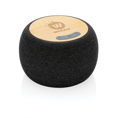 Logotrade promotional items photo of: RCS Rplastic/PET and bamboo 5W speaker