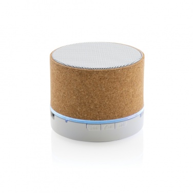 Logo trade promotional item photo of: Cork 3W wireless speaker