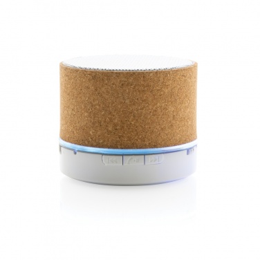 Logo trade corporate gift photo of: Cork 3W wireless speaker