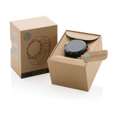 Logotrade promotional giveaways photo of: RCS recycled TPU Fit Watch round