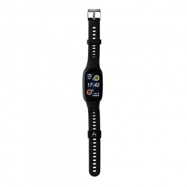 Logo trade promotional giveaway photo of: RCS recycled TPU  activity watch 1.47'' screen with HR