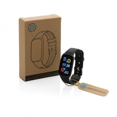 Logo trade promotional merchandise image of: RCS recycled TPU  activity watch 1.47'' screen with HR