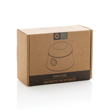 Logotrade promotional merchandise picture of: Magtune RCS recycled plastic magnetic 5W speaker