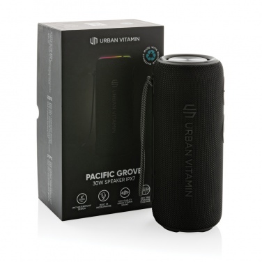 Logotrade promotional giveaway image of: Urban Vitamin Pacific Grove RCS rplastic 30W speaker IPX7