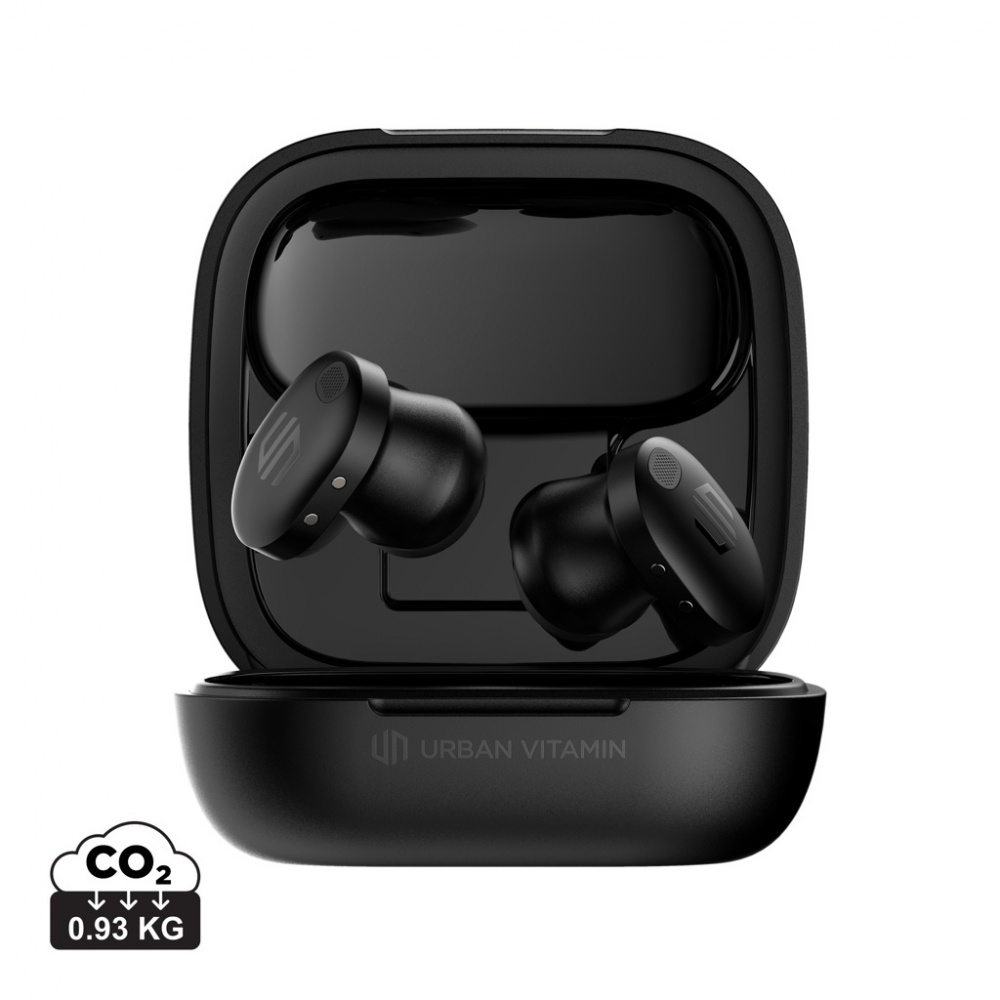 Logotrade advertising product image of: Lakewood RCS recycled and repairable wireless earbuds