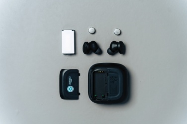 Logotrade promotional products photo of: Lakewood RCS recycled and repairable wireless earbuds