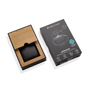 Logotrade promotional merchandise picture of: Lakewood RCS recycled and repairable wireless earbuds