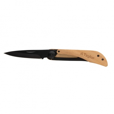 Logo trade corporate gifts picture of: Nemus Luxury Wooden knife with lock