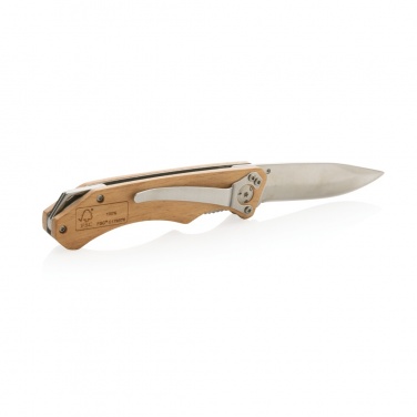 Logotrade promotional merchandise photo of: Wooden outdoor knife