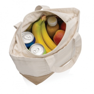 Logo trade promotional items picture of: Impact Aware™ 285 gsm rcanvas cooler bag undyed