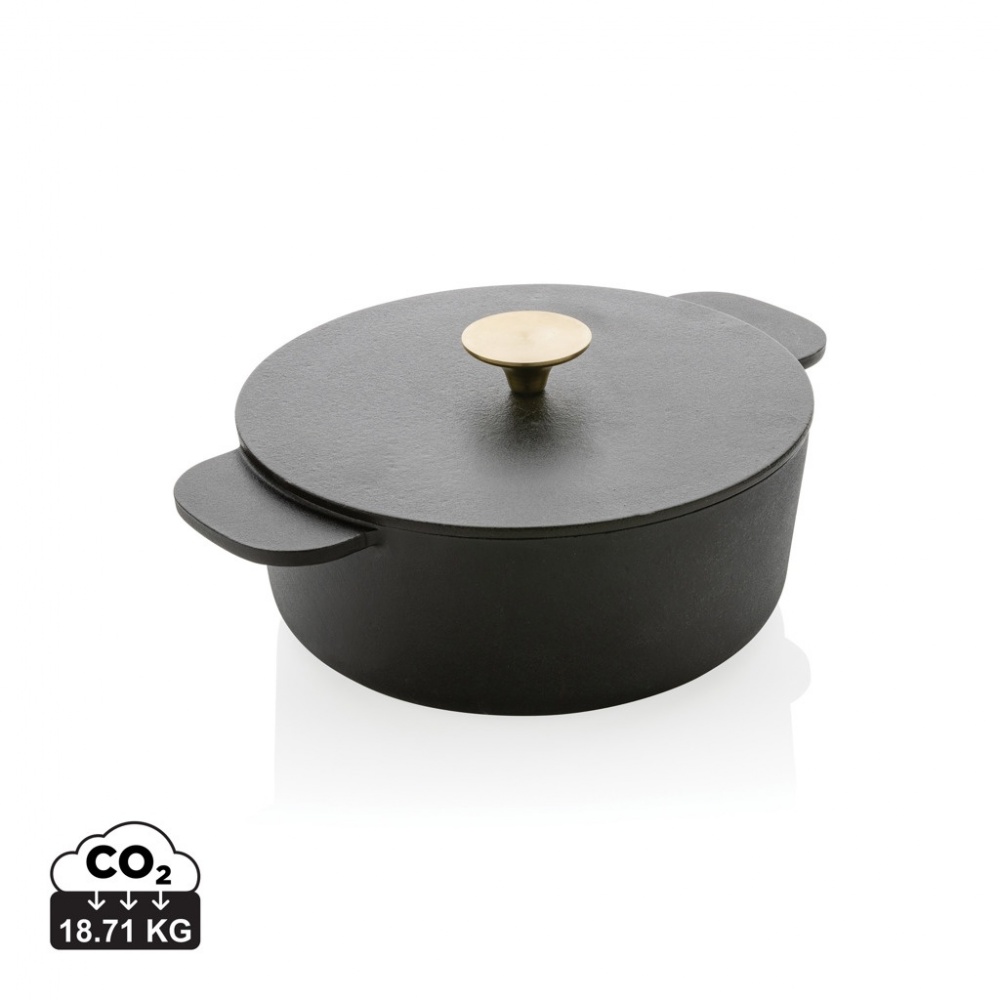 Logo trade promotional merchandise photo of: Ukiyo cast iron pan medium