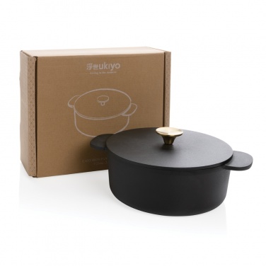 Logo trade promotional merchandise photo of: Ukiyo cast iron pan medium