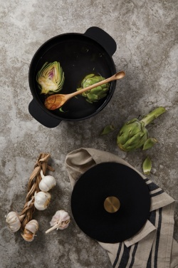 Logo trade promotional product photo of: Ukiyo cast iron pan large