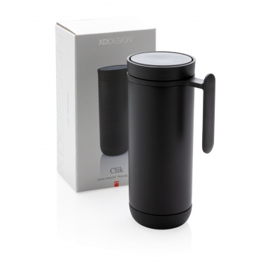 Logo trade promotional items image of: Clik leak proof travel mug
