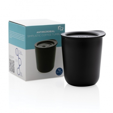 Logotrade promotional products photo of: Simplistic antimicrobial coffee tumbler