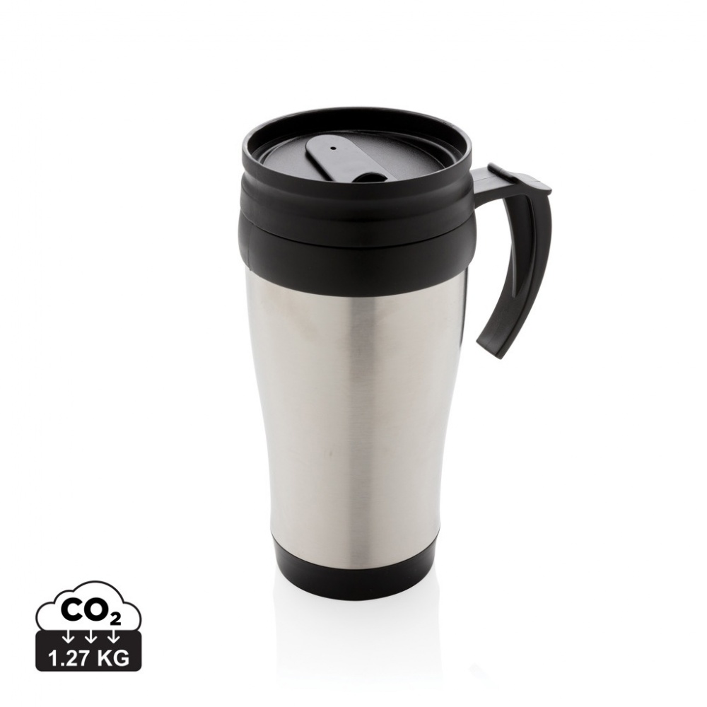 Logo trade corporate gifts image of: Stainless steel mug