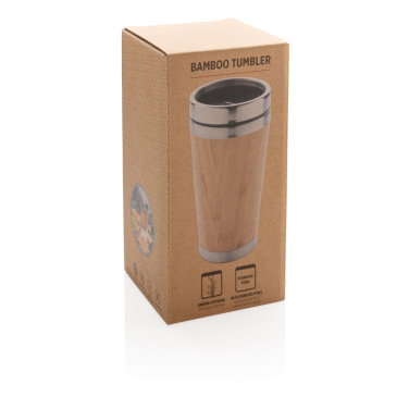 Logo trade advertising products picture of: Bamboo tumbler