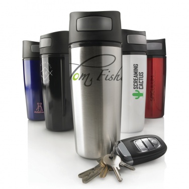 Logo trade business gift photo of: Auto leak proof tumbler