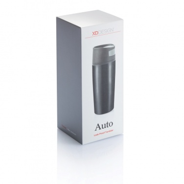 Logo trade business gift photo of: Auto leak proof tumbler