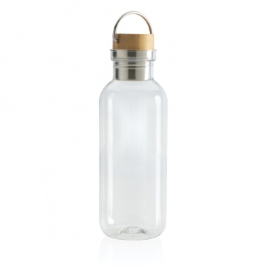 Logotrade advertising product image of: RCS RPET bottle with bamboo lid and handle