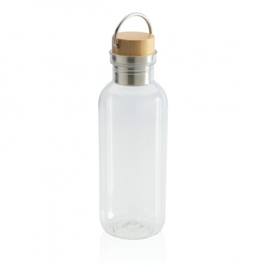 Logotrade promotional giveaways photo of: RCS RPET bottle with bamboo lid and handle