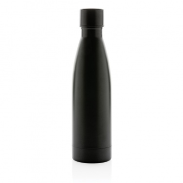 Logo trade promotional products image of: RCS Recycled stainless steel solid vacuum bottle