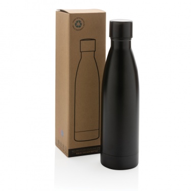 Logotrade promotional merchandise picture of: RCS Recycled stainless steel solid vacuum bottle