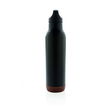 Logo trade promotional items image of: Cork leakproof vacuum flask