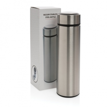 Logo trade promotional merchandise picture of: Vacuum stainless steel bottle