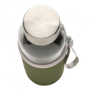 Logotrade promotional product image of: Glass bottle with neoprene sleeve