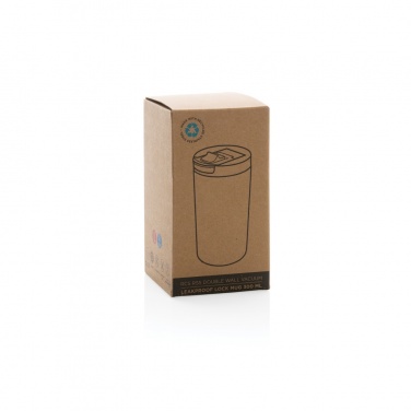 Logotrade promotional item image of: RCS RSS Double wall vacuum leakproof lock mug