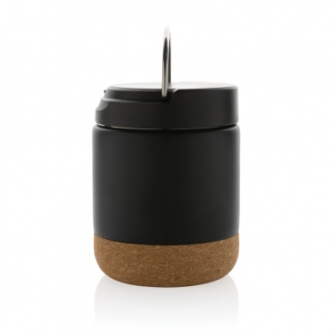 Logo trade corporate gifts image of: Savory RCS certified recycled stainless steel foodflask