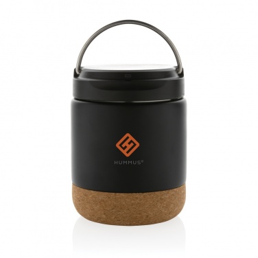 Logotrade promotional giveaways photo of: Savory RCS certified recycled stainless steel foodflask