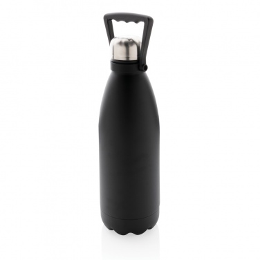 Logotrade advertising products photo of: RCS Recycled stainless steel large vacuum bottle 1.5L