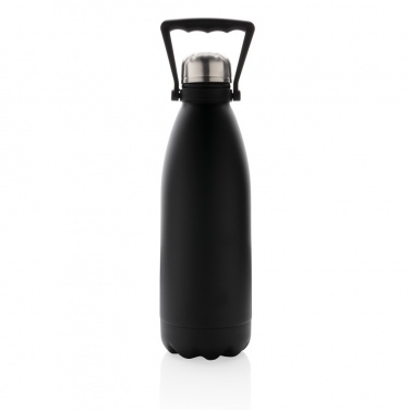 Logotrade advertising products photo of: RCS Recycled stainless steel large vacuum bottle 1.5L