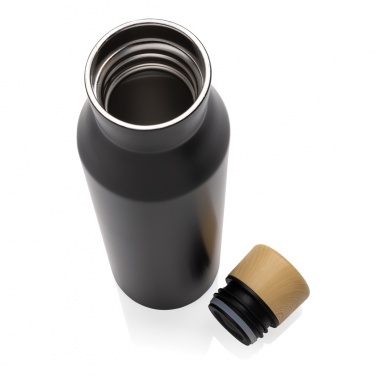 Logo trade business gift photo of: Gaia RCS certified recycled stainless steel vacuum bottle