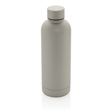 Logo trade promotional giveaways image of: RCS Recycled stainless steel Impact vacuum bottle
