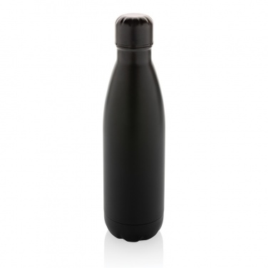 Logo trade corporate gifts image of: Eureka RCS certified re-steel single wall water bottle