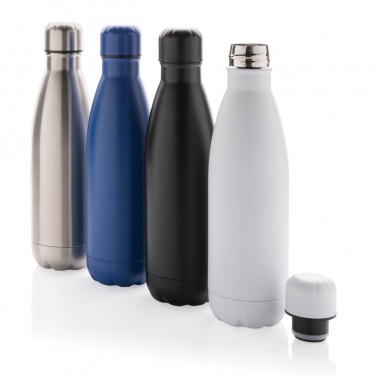 Logotrade promotional giveaway image of: Eureka RCS certified re-steel single wall water bottle