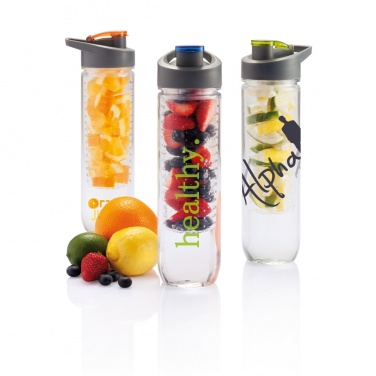 Logo trade promotional product photo of: Water bottle with infuser