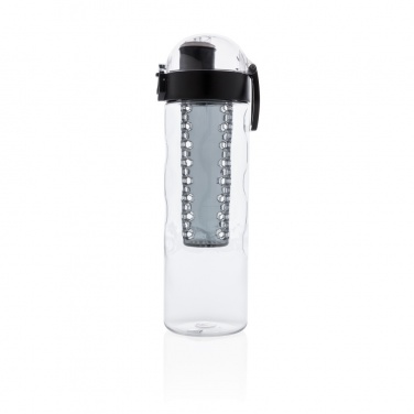 Logo trade business gifts image of: Honeycomb lockable leak proof infuser bottle
