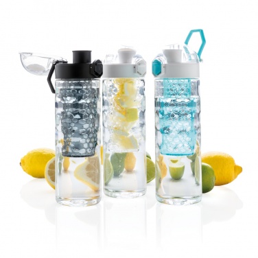 Logo trade promotional items image of: Honeycomb lockable leak proof infuser bottle