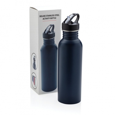 Logo trade promotional merchandise picture of: Deluxe stainless steel activity bottle
