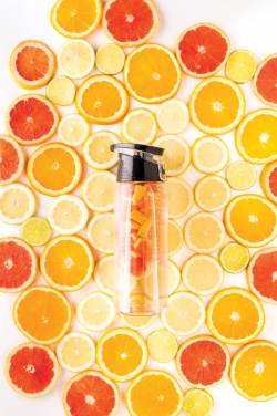 Logo trade business gifts image of: Lockable infuser bottle