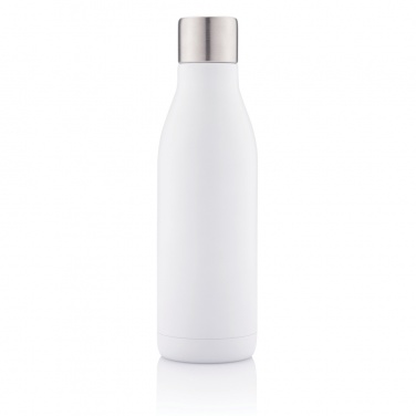 Logo trade business gifts image of: UV-C steriliser vacuum stainless steel bottle
