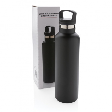Logotrade promotional merchandise image of: Vacuum insulated leak proof standard mouth bottle