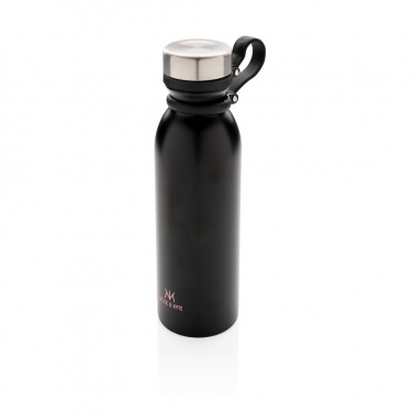 Logo trade promotional items image of: Copper vacuum insulated bottle with carry loop
