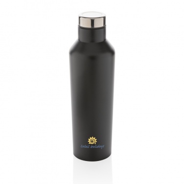 Logo trade corporate gifts picture of: Modern vacuum stainless steel water bottle